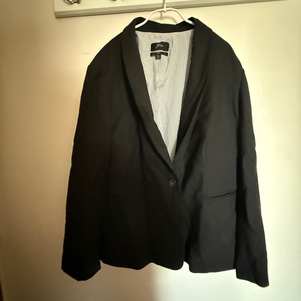 J. Crew Black Blazer Timeless Suit Jacket